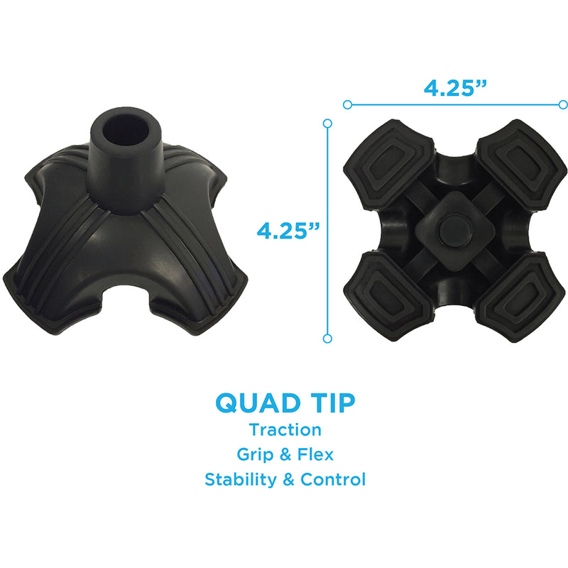 Load image into Gallery viewer, Nova All-Terrain Cane Quad Tip