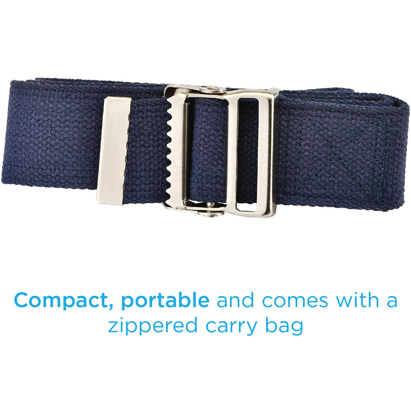Load image into Gallery viewer, Nova 72" Navy Gait Belt