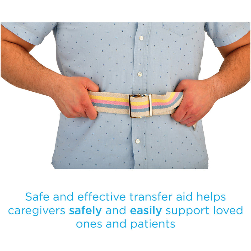 Load image into Gallery viewer, Nova 72" Striped Gait Belt
