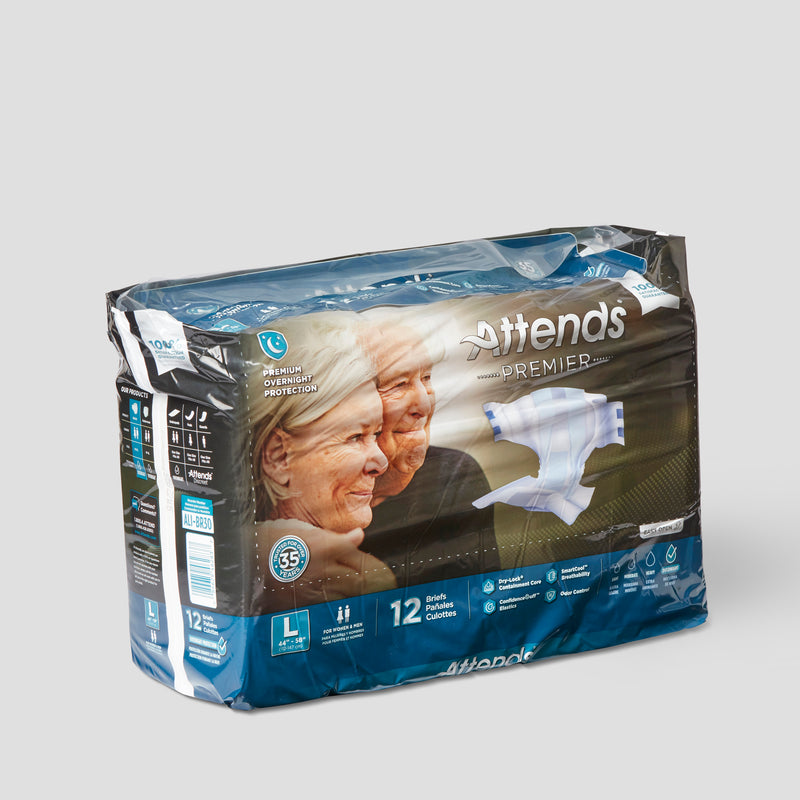 Load image into Gallery viewer, Attends Premier Large Breifs 44" - 48" (12/Pack)