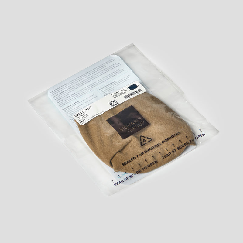 Load image into Gallery viewer, Sigvaris Coyotte Brown Mask (Regular)