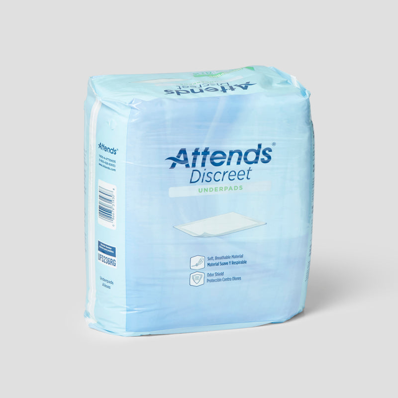 Load image into Gallery viewer, Attends Discreet Underpads 23" x 36" (15/Pack)