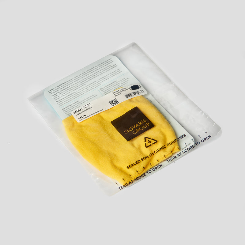 Load image into Gallery viewer, Sigvaris Desert Yellow Mask (Regular)