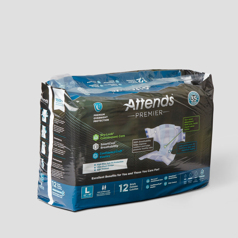 Load image into Gallery viewer, Attends Premier Large Breifs 44" - 48" (12/Pack)