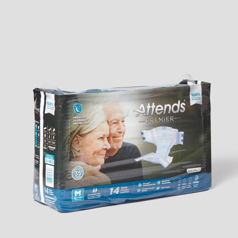 Load image into Gallery viewer, Attends Premier Medium Breifs 32"- 44" (14/Pack)
