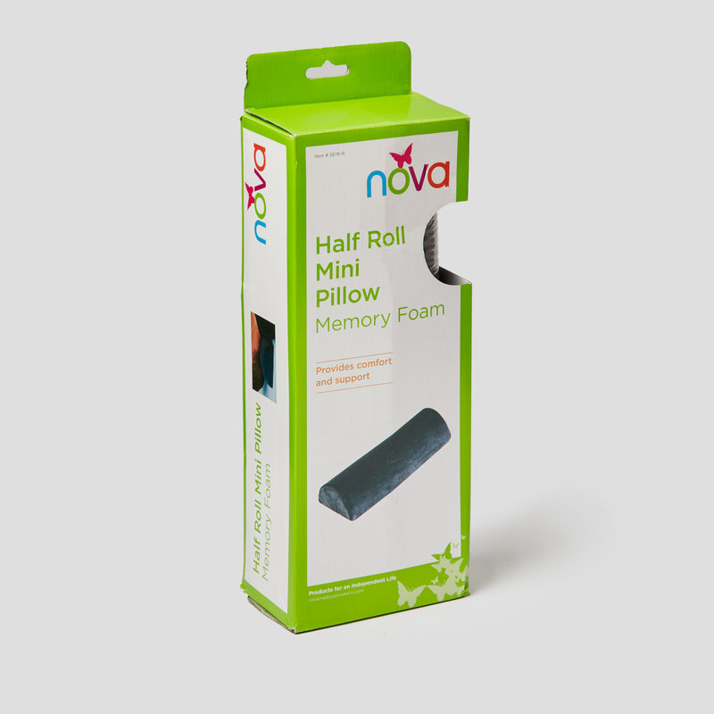 Load image into Gallery viewer, Nova Half Roll Mini Pillow Memory Foam