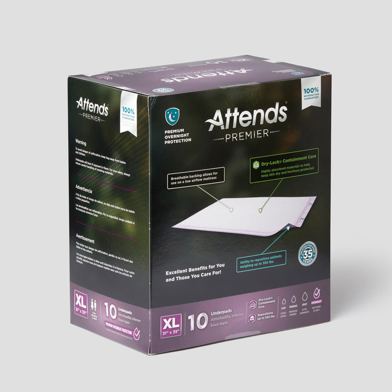 Load image into Gallery viewer, Attends X-Large Underpads 31" - 35" (10/Pack)