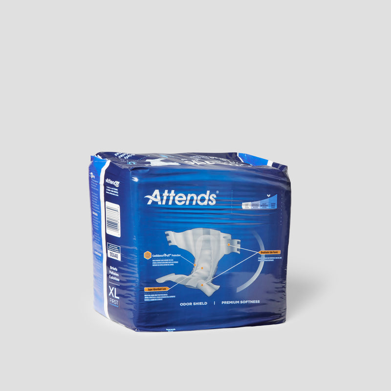 Load image into Gallery viewer, Attends X-large Briefs 58" - 63" (20/Pack)