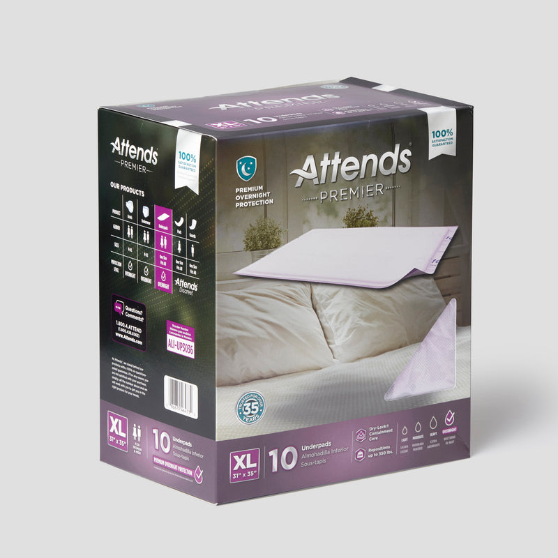 Load image into Gallery viewer, Attends X-Large Underpads 31" - 35" (10/Pack)