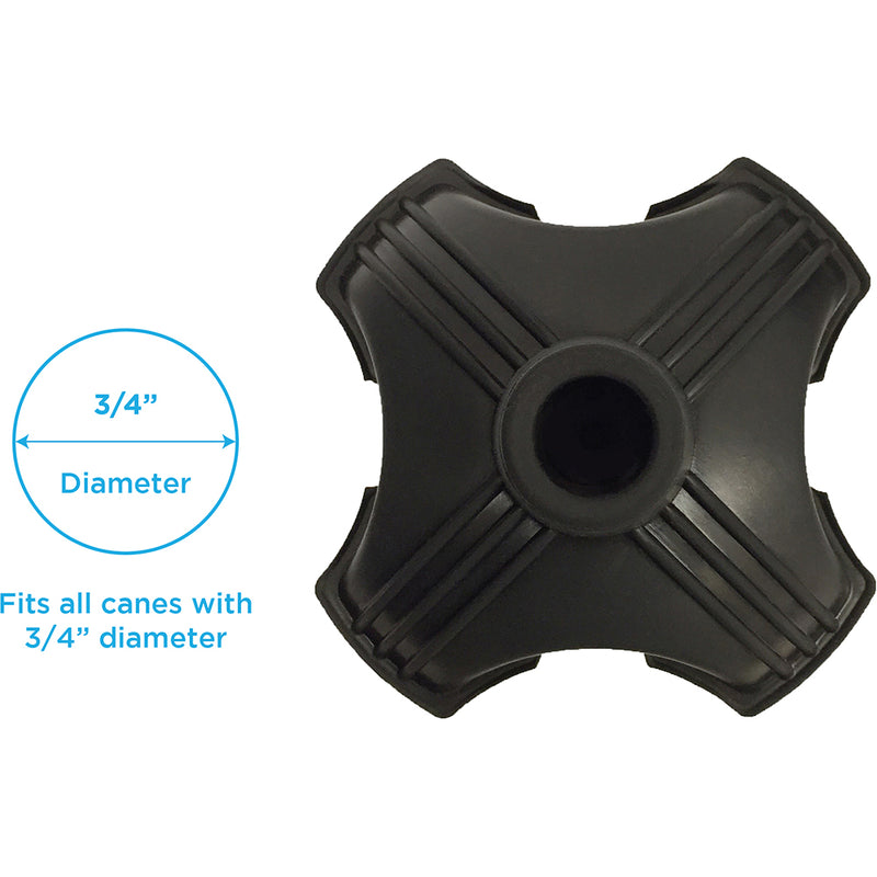 Load image into Gallery viewer, Nova All-Terrain Cane Quad Tip
