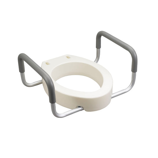 Drive Toilet Seat Riser With Removable Arms (3.5