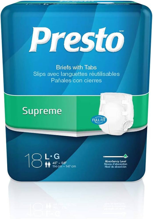 Presto Briefs With Tabs