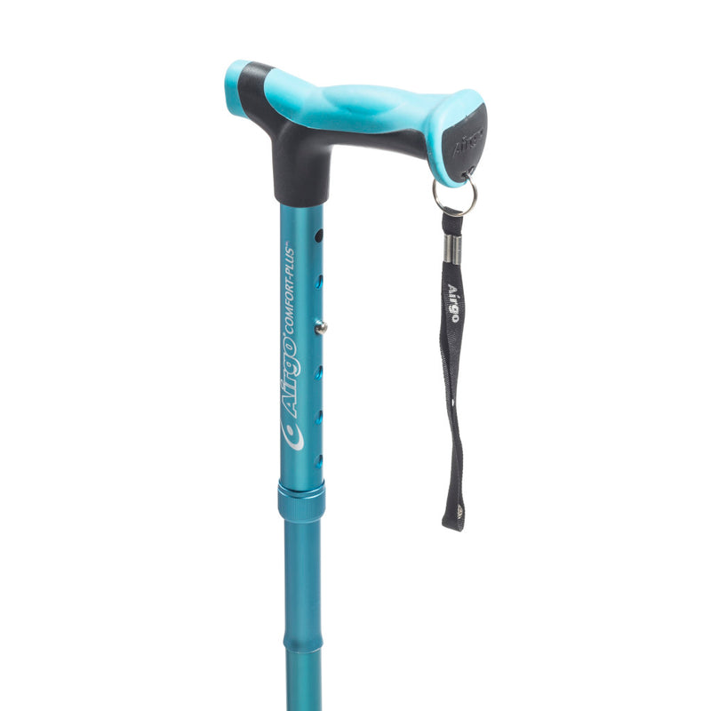 Load image into Gallery viewer, Airgo Blue Folding Cane
