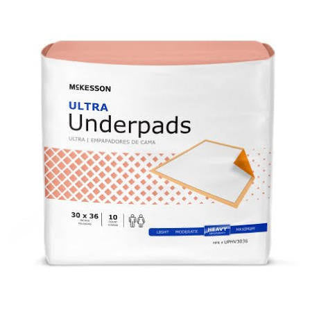 McKesson Ultra Underpads 30 x 36 in