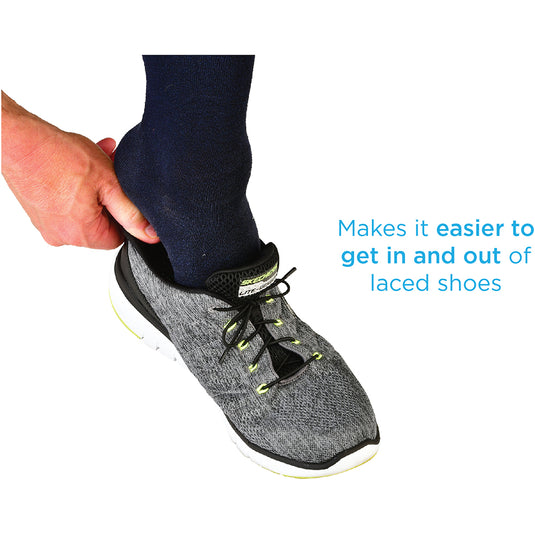 Nova 32" Elastic Shoe Laces (Black)