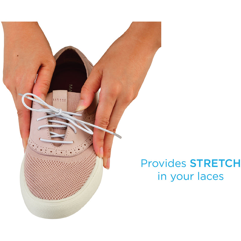 Load image into Gallery viewer, Nova 32" Elastic Shoe Laces (White)
