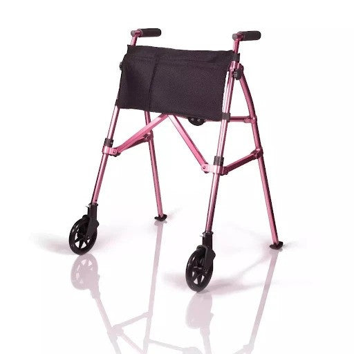 Stander EZ Fold-N-Go Walker - Regal Rose