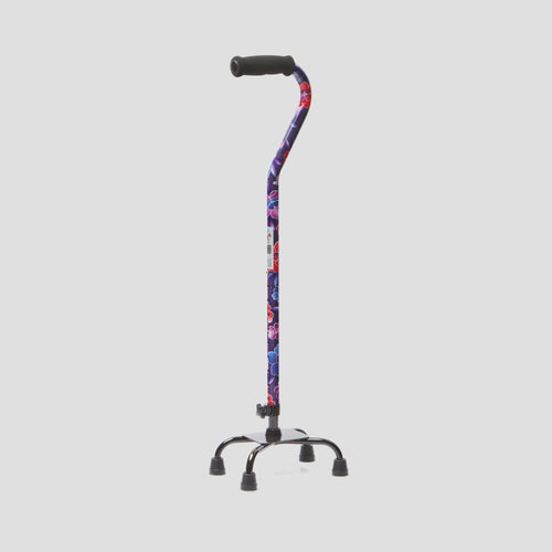 Buy Stylish Maui Flowers Quad Cane Online - Nova | Maxim Medical US