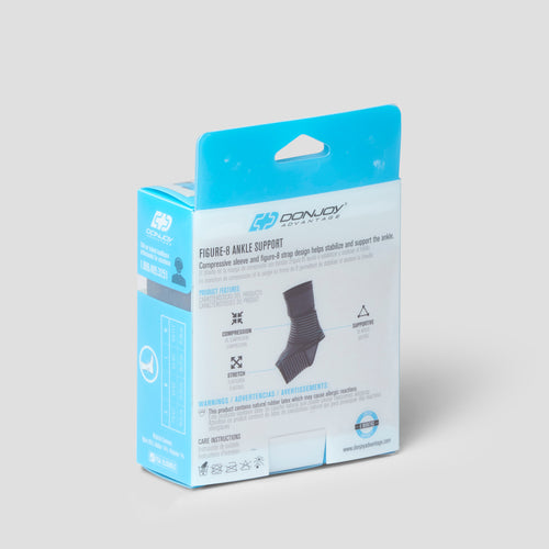 Donjoy Ankle Sleeve with Compression Figure 8 Strap