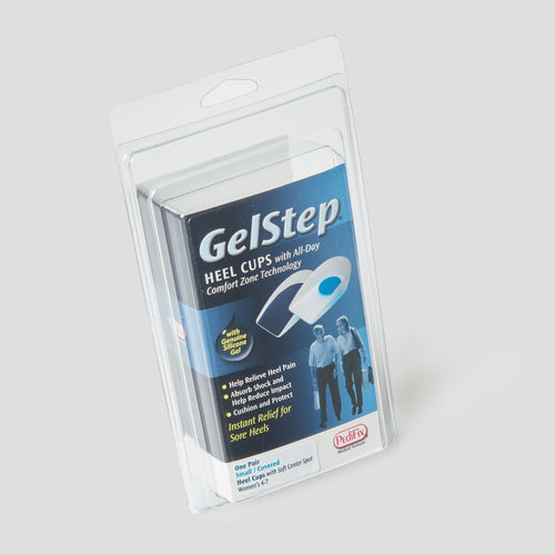 GelStep Heel Cups M/C with Soft Center Spot, Women’s (7 1/2 - 10)