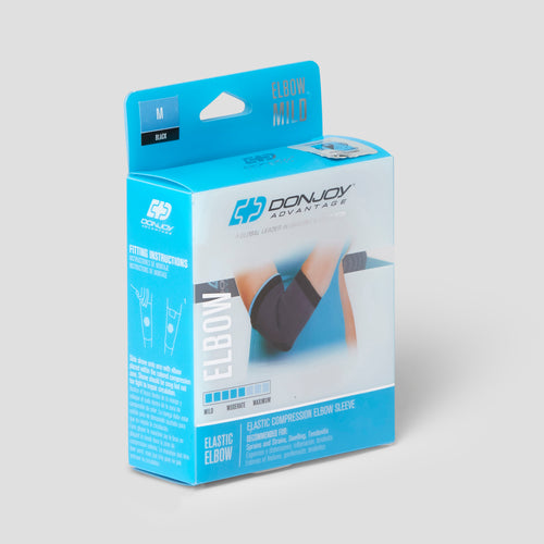 Donjoy Medium Elastic Ankle Sleeve with J Buttress 