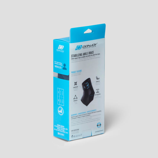 Donjoy Low Profile Ankle Brace with Straps