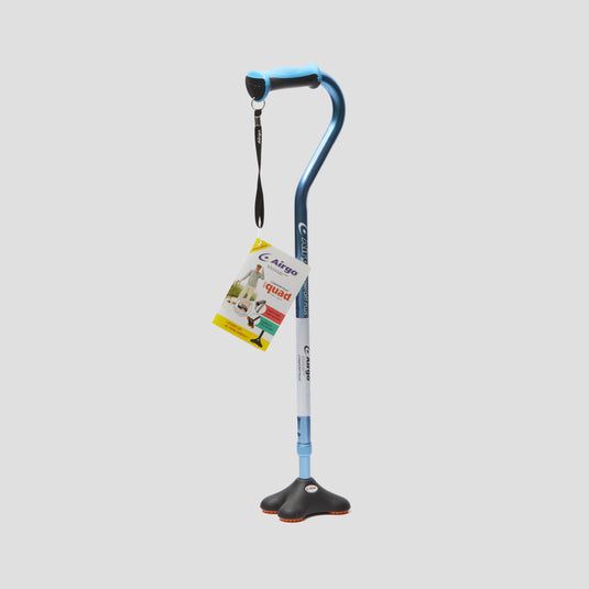 Airgo Blue Mini Quad Cane