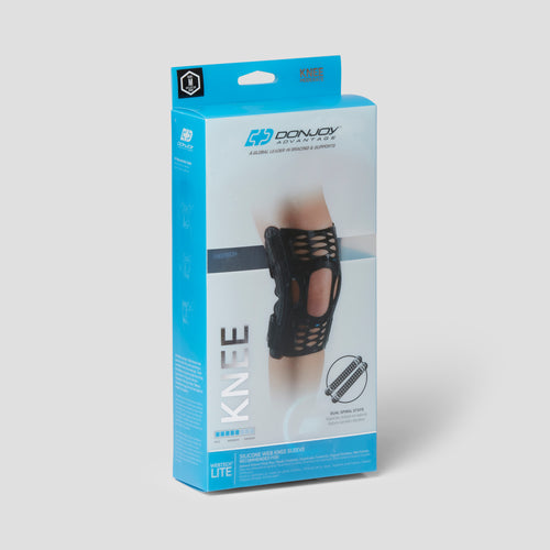 Donjoy Large Silicon Web Knee Sleeve 