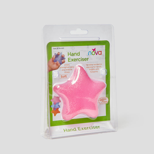 Nova Pink Soft Hand Exerciser (Star)