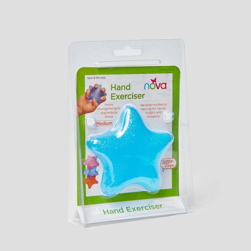 Load image into Gallery viewer, Nova Blue Medium Hand Exerciers (Star)

