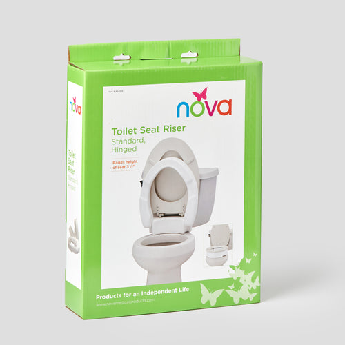 Nova Toilet Seat Riser Standard Hinged (3.5