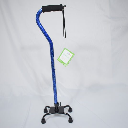 Buy Nova Blue Waves Quad Cane Online | Maxim Medical US