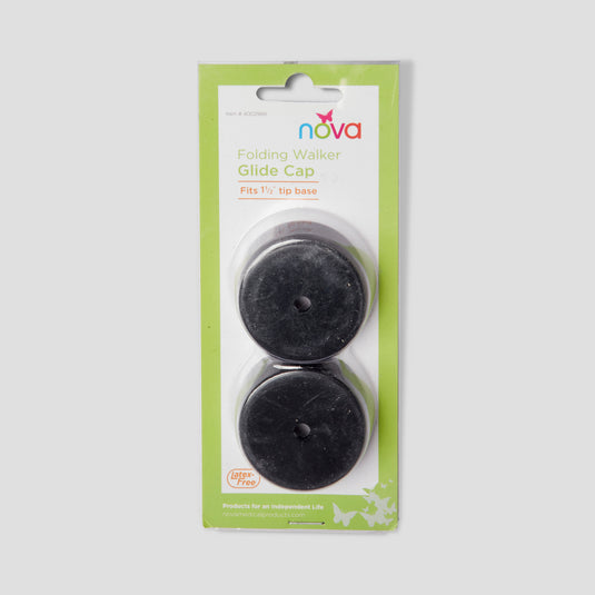 Buy Nova Black Folding Walker Glide Cap Online | Maxim Medical US