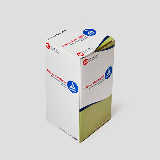 Dynarex Plastic Bandages - Sterile