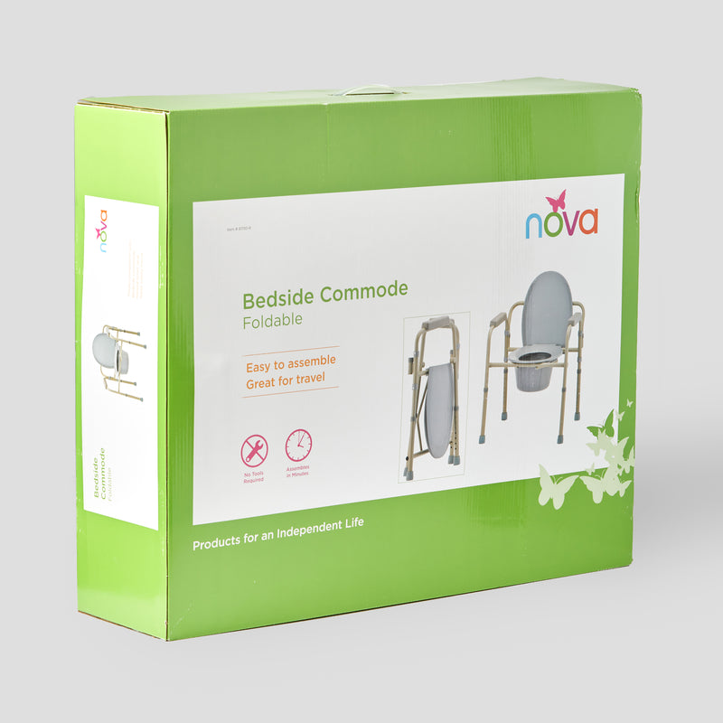 Load image into Gallery viewer, Nova BedSide Commode Foldable
