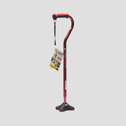 Buy Airgo Burgundy Mini Quad Cane Online | Maxim Medical US