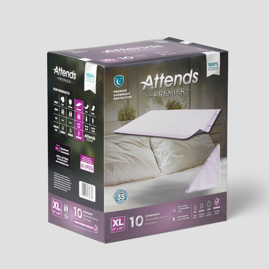 Attends X-Large Underpads 31" - 35" (10/Pack)