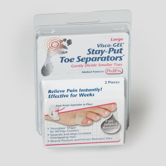 PediFix Stay Put Toe Separators - Large